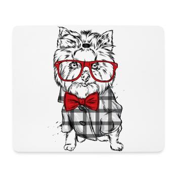 Yorkie Gifts Yorkshire Terrier T Shirt - Mouse Pad (horizontal) - white - Front