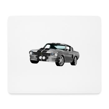 Auto - Mousepad (Querformat) - Weiß - Vorne