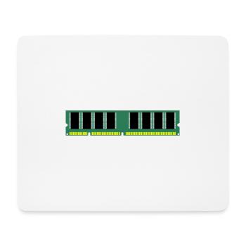 Idée de cadeau de nerd de RAM - Tapis de souris (format paysage) - blanc - Devant