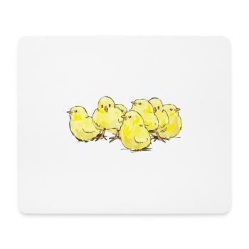chick - Mouse Pad (horizontal) - white - Front