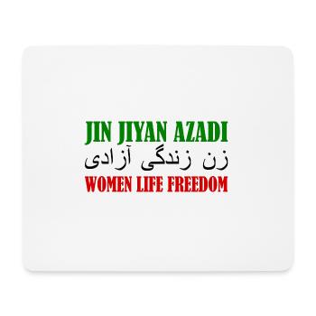 Women life freedom - Mousepad (Querformat) - Weiß - Vorne