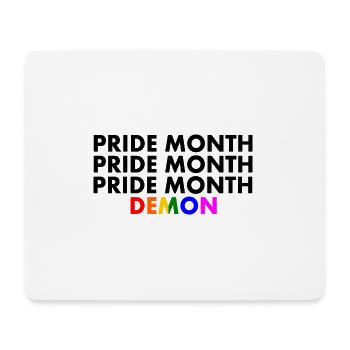pride month demon - Tapis de souris (format paysage) - blanc - Devant