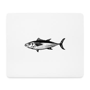 Tuna - Mouse Pad (horizontal) - white - Front