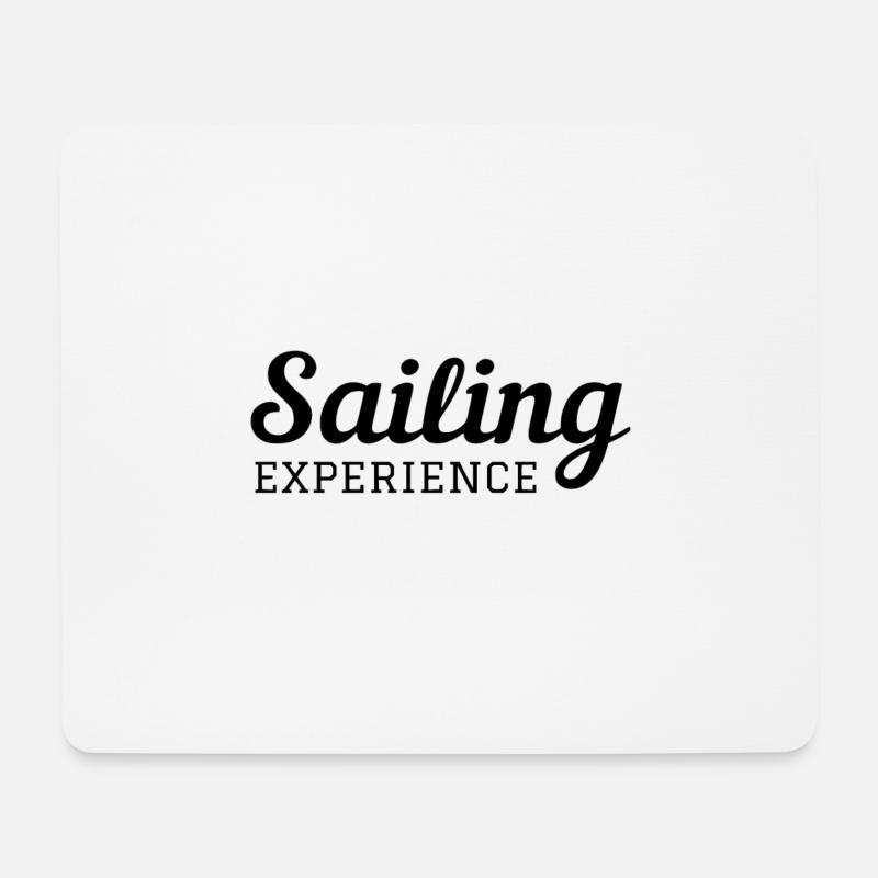Sailing experience - Mousepad (Querformat) - Weiß