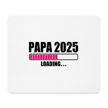 Papa 2025 - Mousepad (Querformat) - Weiß - Vorne