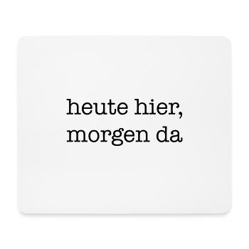 reisen - Mousepad (Querformat) - Weiß - Vorne
