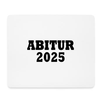 Abitur 2025 - Tapis de souris (format paysage) - blanc - Devant