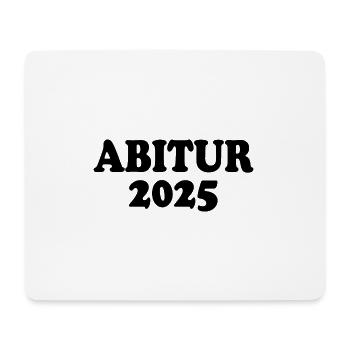 Abitur 2025 - Mousepad (Querformat) - Weiß - Vorne