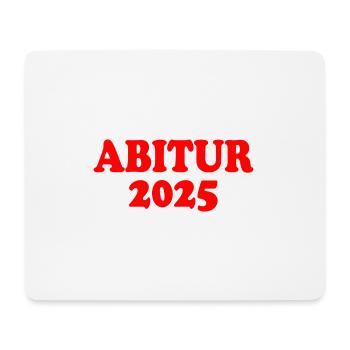 Abitur 2025 - Tapis de souris (format paysage) - blanc - Devant