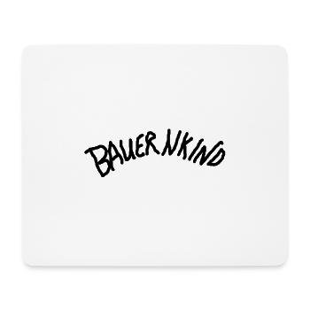 Enfant paysan - Tapis de souris (format paysage) - blanc - Devant
