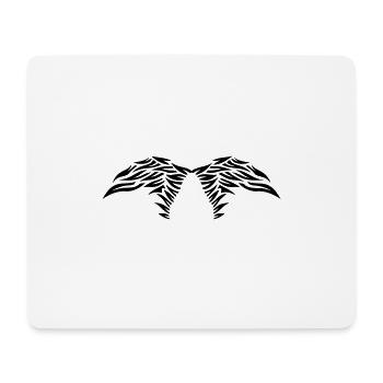 aile ange aille tribal 5029 - Tapis de souris (format paysage) - blanc - Devant