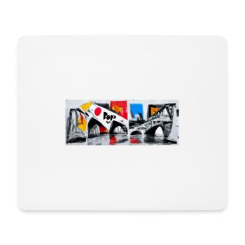 Bannière de style pop art - Eyecatcher - Tapis de souris (format paysage) - blanc - Devant