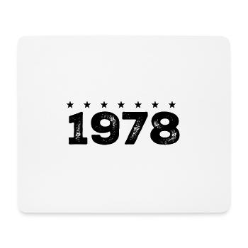 Made in 1978  - Tapis de souris (format paysage) - blanc - Devant