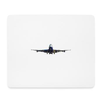plane - Mouse Pad (horizontal) - white - Front