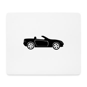 automobile - Mouse Pad (horizontal) - white - Front