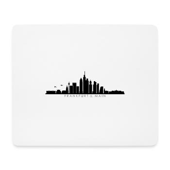 FRANKFURT am Main Germany Skyline City - Mouse Pad (horizontal) - white - Front