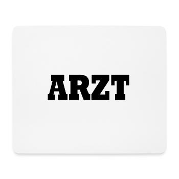 Arzt - Mousepad (Querformat) - Weiß - Vorne