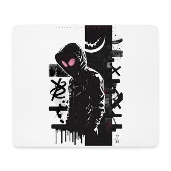 S. Man Graffiti Design par ART8NS Art ON Streetwear - Tapis de souris (format paysage) - blanc - Devant