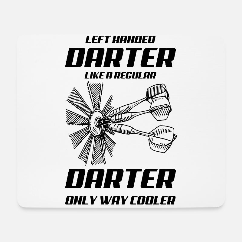 Dart Darter - Mouse Pad (horizontal) - white