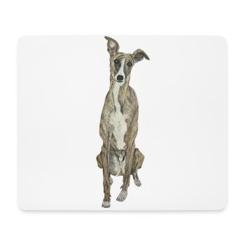 Greyhound Greyhound Dog Love Dog Sport Doglove - Mouse Pad (horizontal) - white - Front