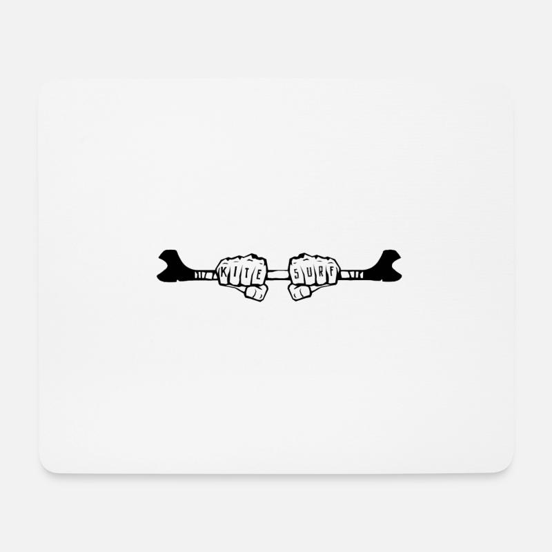KITESURF - Mouse Pad (horizontal) - white