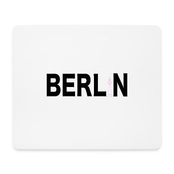 Berlin Souvenir Deutschland Geschenk Skyline - Mousepad (Querformat) - Weiß - Vorne