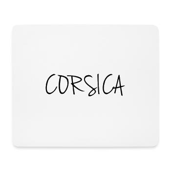 Corsica - Tapis de souris (format paysage) - blanc - Devant