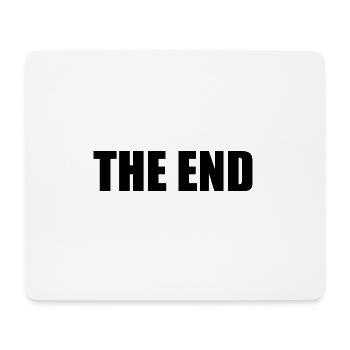 The end - Mousepad (Querformat) - Weiß - Vorne