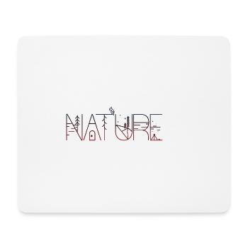 Nature Kreativ Design - Mousepad (Querformat) - Weiß - Vorne