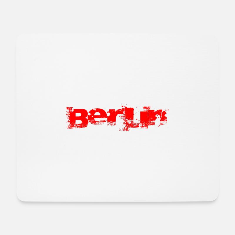 Berlin - Mousepad (Querformat) - Weiß