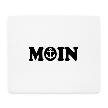 Moin - Tapis de souris (format paysage) - blanc - Devant