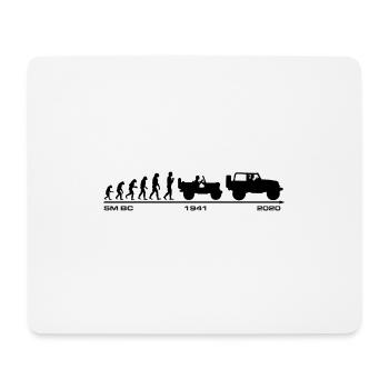 Jeep Evolution update 2020 - Tapis de souris (format paysage) - blanc - Devant