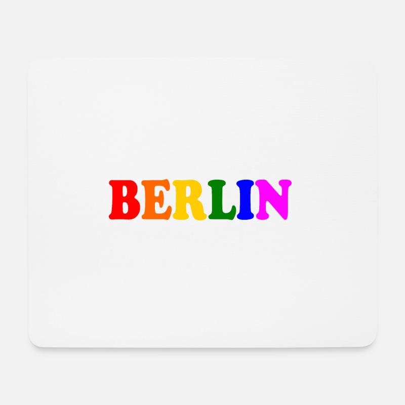Berlin - Mousepad (Querformat) - Weiß