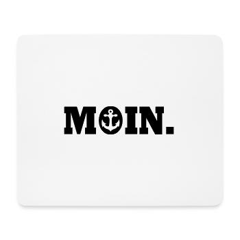 Moin - Tapis de souris (format paysage) - blanc - Devant
