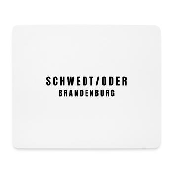 Schwedt/Oder Brandenburg - Mouse Pad (horizontal) - white - Front