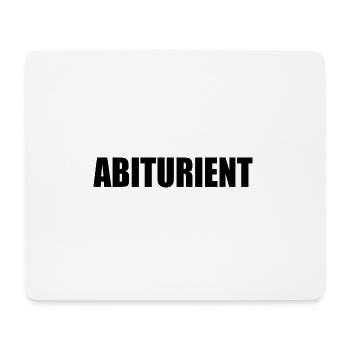 abiturient - Mousepad (Querformat) - Weiß - Vorne