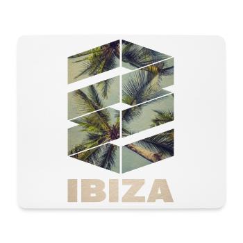 Ibiza Sommer Sonne Strand Meer Palmen Party - Mousepad (Querformat) - Weiß - Vorne