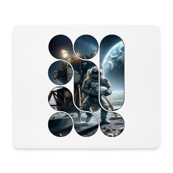 Return to the Moon - Mouse Pad (horizontal) - white - Front