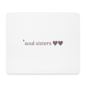 Freunde - Mousepad (Querformat) - Weiß - Vorne