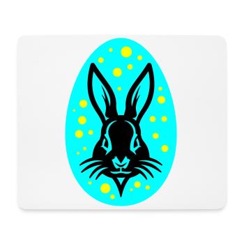 Osterei Osterhase Icon Ostern - Mousepad (Querformat) - Weiß - Vorne