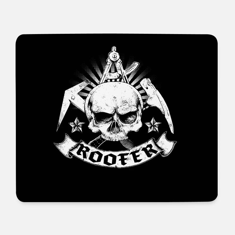 roofer - Mouse Pad (horizontal) - white