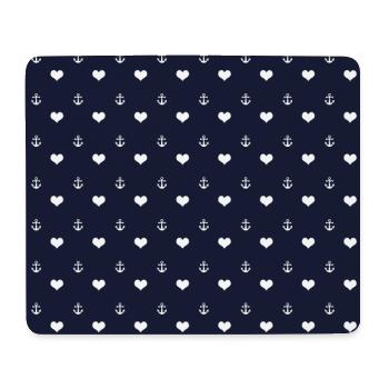 Ostsee Nordsee Meer Anker Urlaub Norden Geschenk - Mousepad (Querformat) - Weiß - Vorne