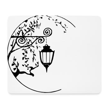 LATERNE - Mousepad (Querformat) - Weiß - Vorne