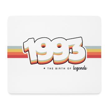 1993 the birth of legends - Tapis de souris (format paysage) - blanc - Devant