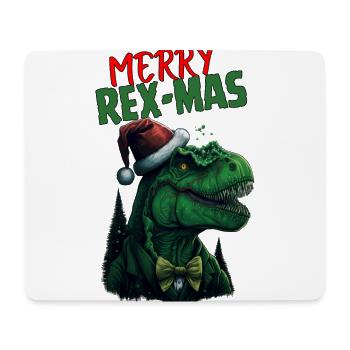 Merry Rex-Mas - Mouse Pad (horizontal) - white - Front