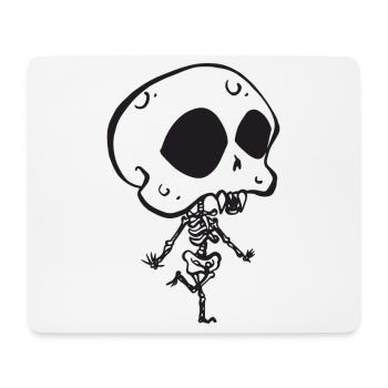 Vampire Skeleton - Mouse Pad (horizontal) - white - Front