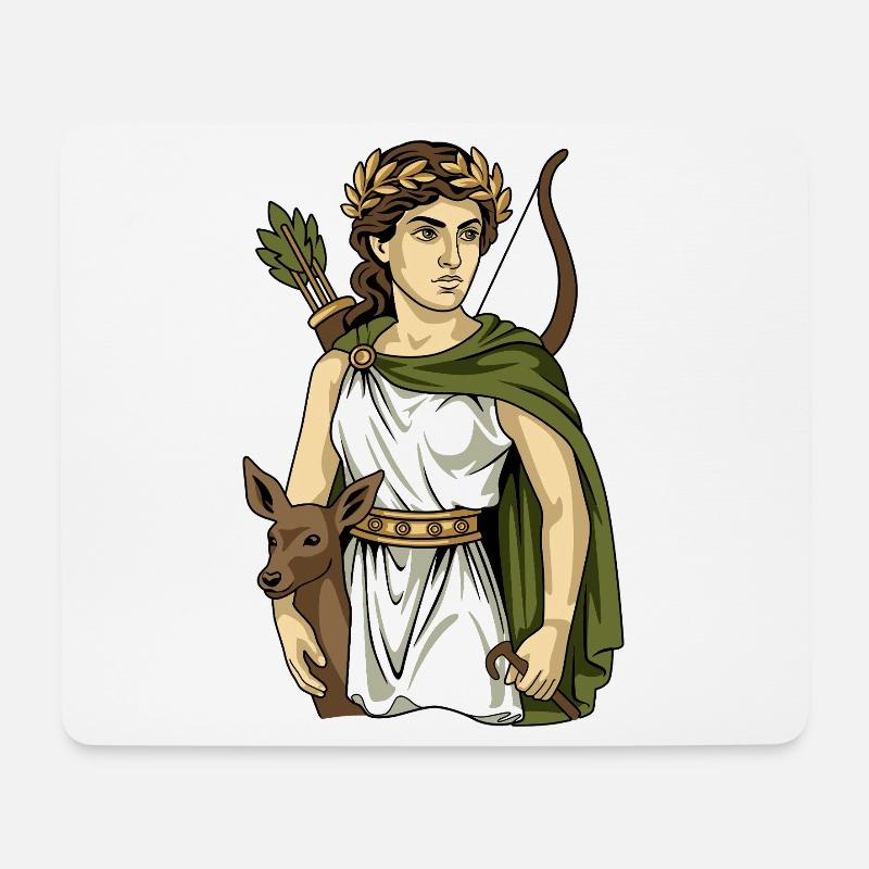 Mugwort - Mouse Pad (horizontal) - white