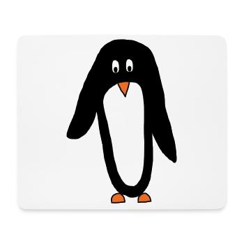 uiiii Handmade Animal "Penguin" - Mouse Pad (horizontal) - white - Front