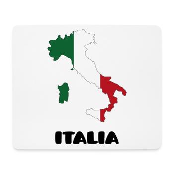 Italia - Tapis de souris (format paysage) - blanc - Devant