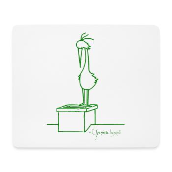 Roofbird © Chyropterum Innoxius - Mouse Pad (horizontal) - white - Front